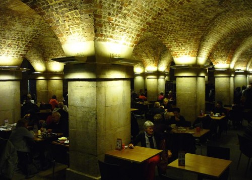 Image of the crypt St.Martin's in the field, a good option for those seeking cheap restaurants in central London