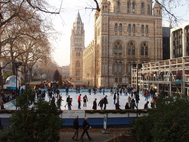 Natural History Museum ice rink