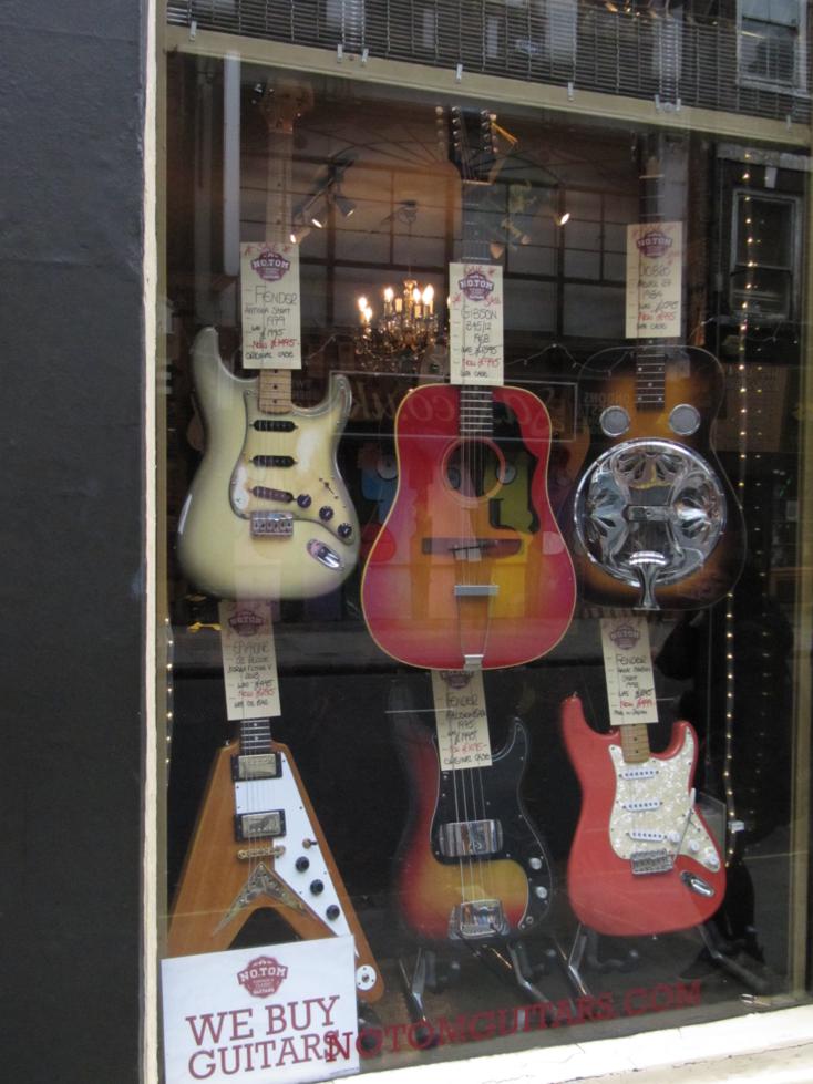 guitars in denmark street