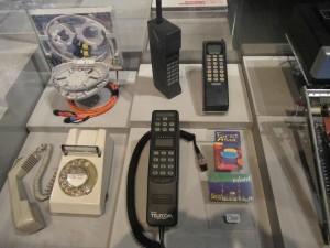 museum of london - old phones