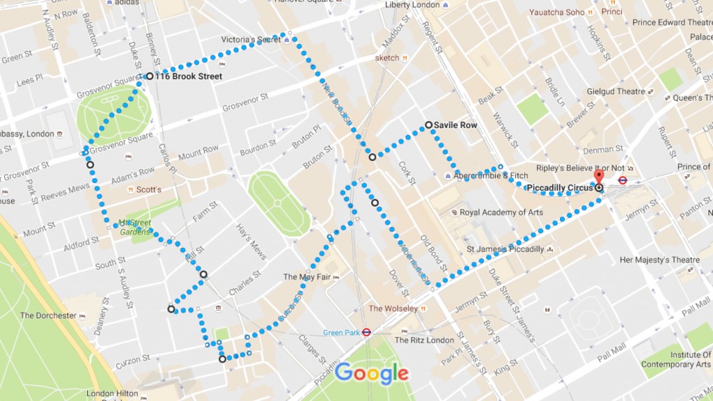 mayfair walk map