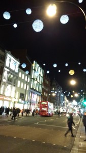 Oxford street luci di Natale