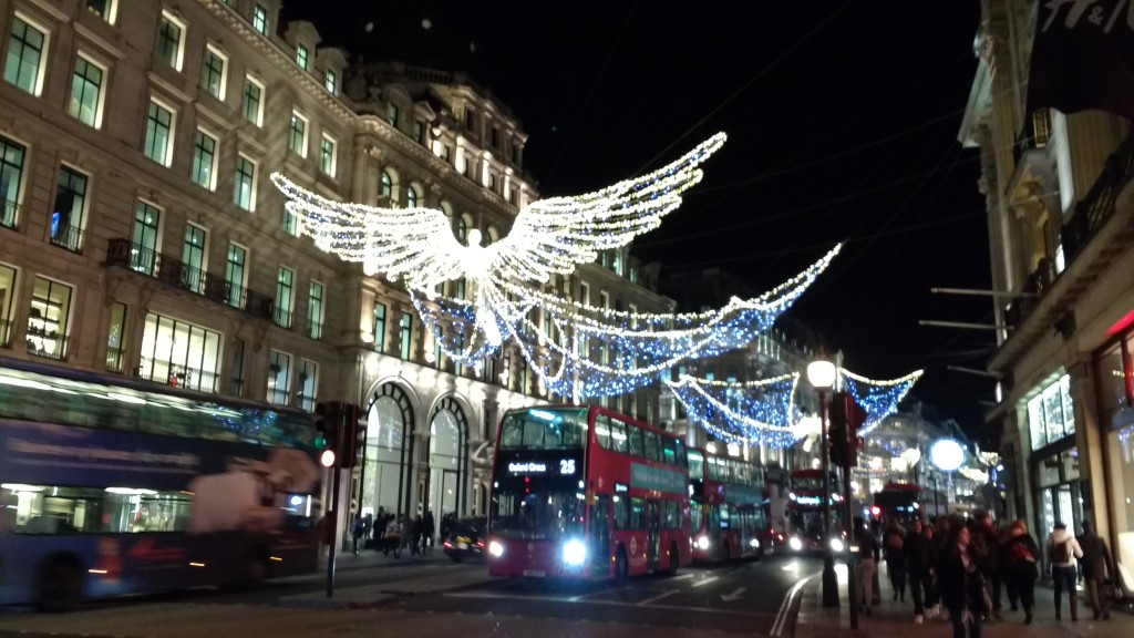 luci di natale a londra