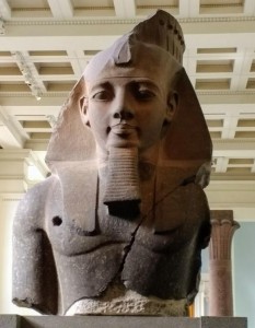 busto di Ramsete II al British Museum