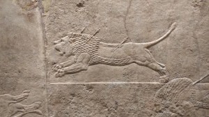 dettaglio dei bassorilievi assiri, uno dei capolavori da vedere al British Museum di Londra