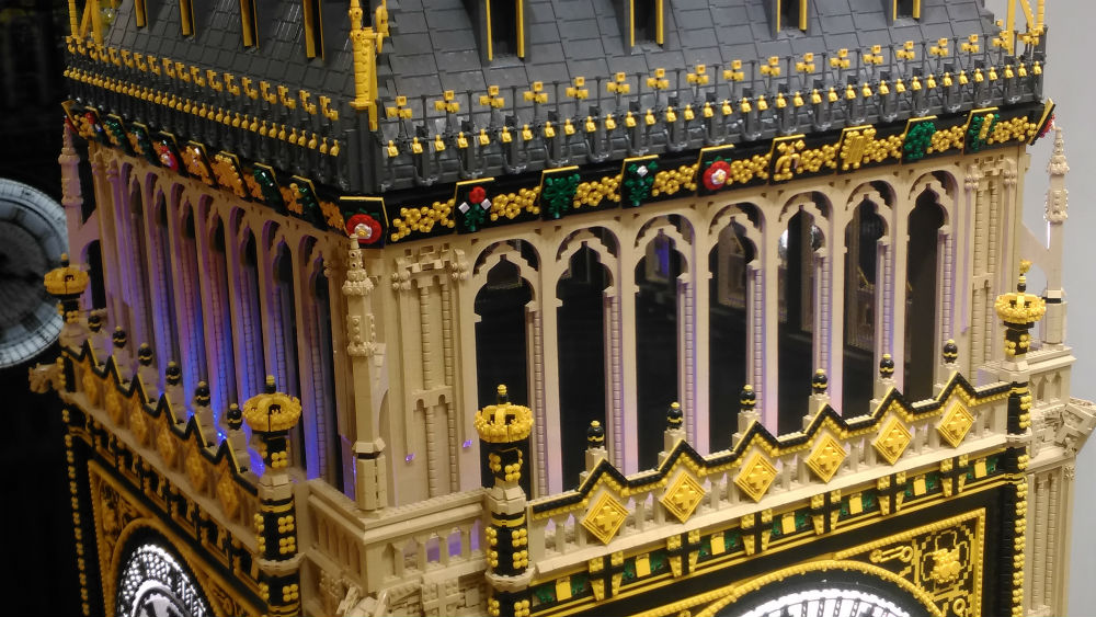 Big Ben at Lego Store in Leicester Square