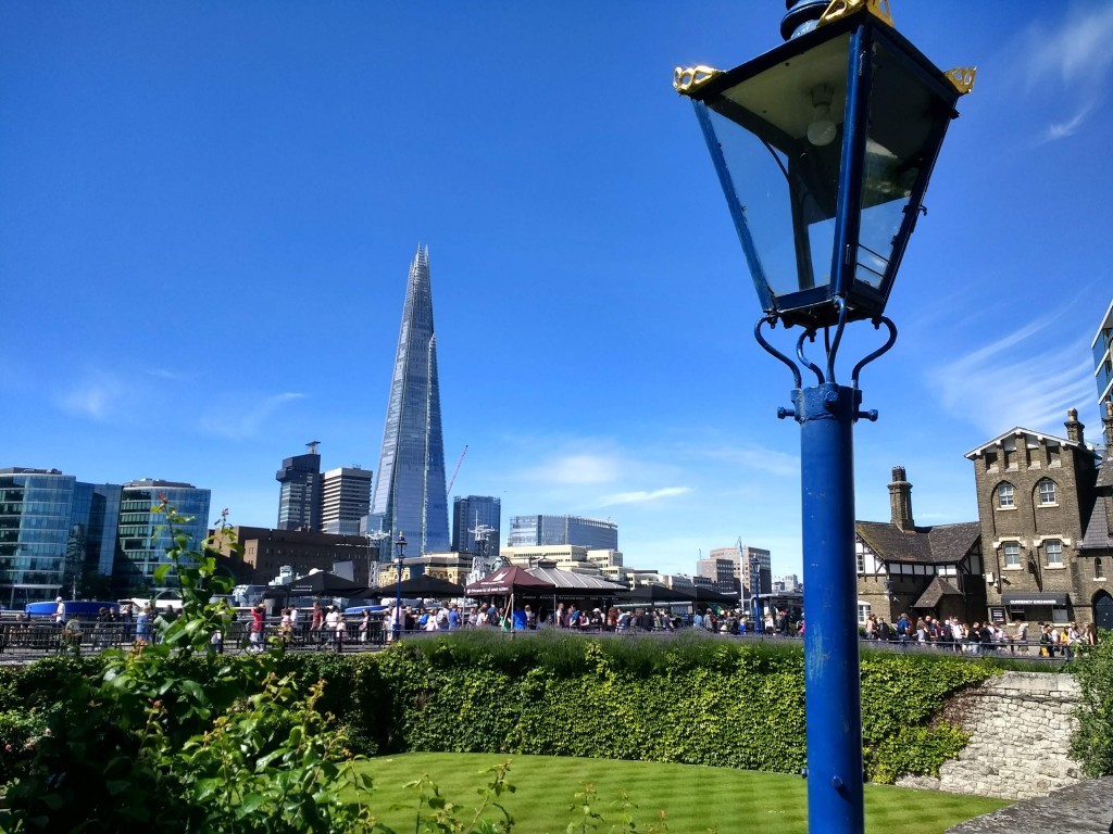 view from the tower of london