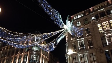 Natale a Londra luci di Natale